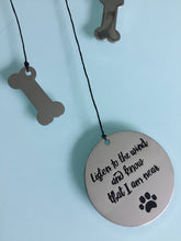 Load image into Gallery viewer, Listen To The Wind Dog Wind Charm