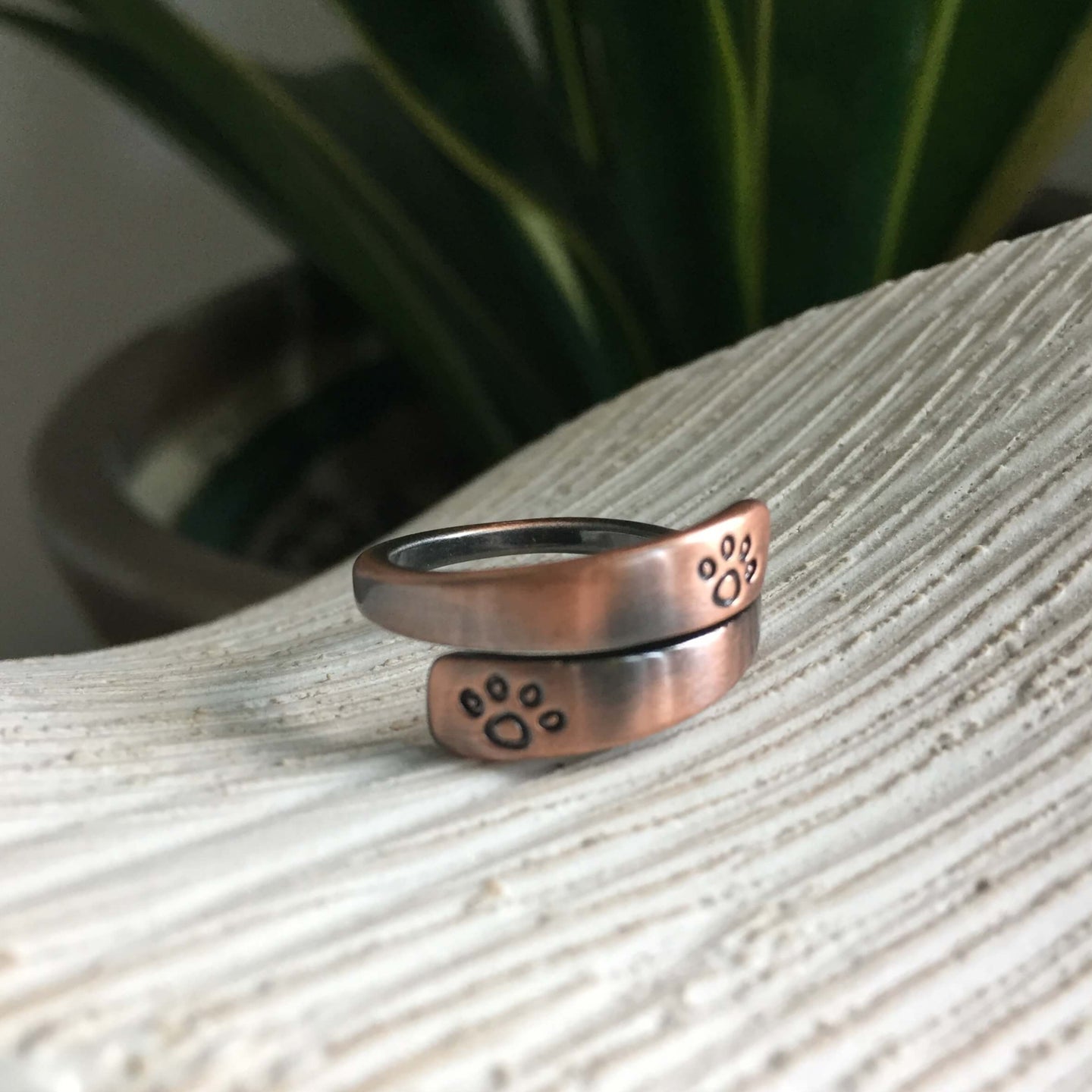 Copper Pawws Ring