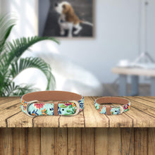 Load image into Gallery viewer, Tropical Flowers Collar and Bracelet Bundle (PRE-ORDER)